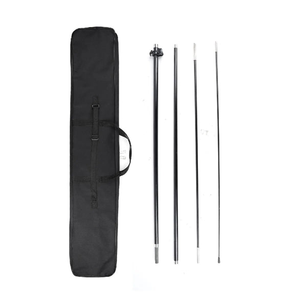 9' FEATHER FLAG KIT- DOUBLE SIDED W/SPIKE BASE