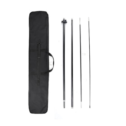 9' FEATHER FLAG KIT- DOUBLE SIDED W/SPIKE BASE