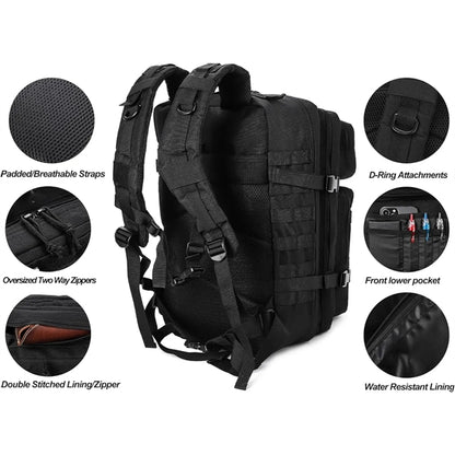 Large Military Tactical Army Assault Backpacks
