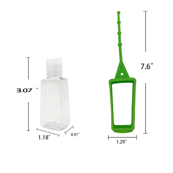 Refillable Portable Hand Soap Storage Container Sleeve