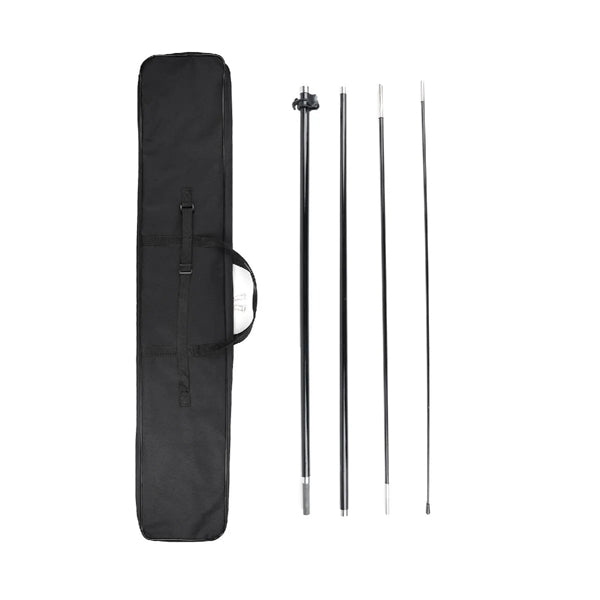 DOUBLE SIDED 11' CUSTOM FEATHER FLAG KIT W/SPIKE BASE