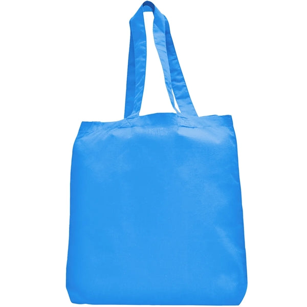 6 oz Cotton Canvas Tote Bag W/ Gusset (15" X 16")