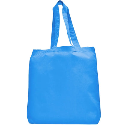 6 oz Cotton Canvas Tote Bag W/ Gusset (15" X 16")