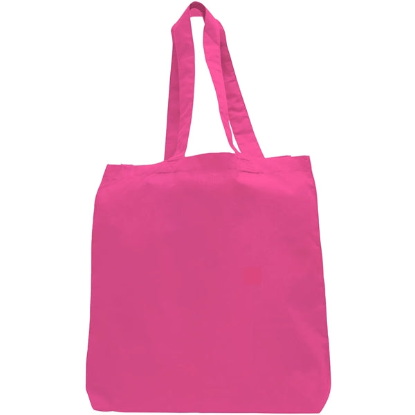 6 oz Cotton Canvas Tote Bag W/ Gusset (15" X 16")