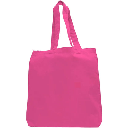 6 oz Cotton Canvas Tote Bag W/ Gusset (15" X 16")