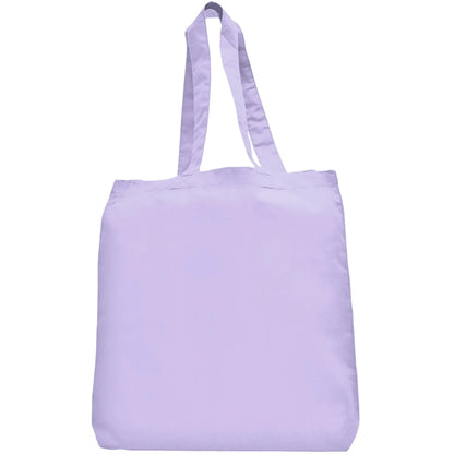 6 oz Cotton Canvas Tote Bag W/ Gusset (15" X 16")