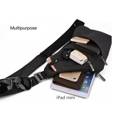 Anti-Theft Shoulder Chest Crossbody Bag