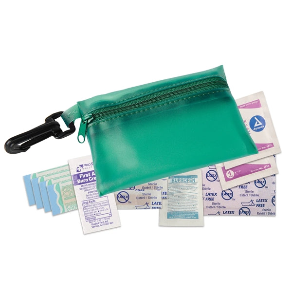 Mini First Aid Kit with Carabiner
