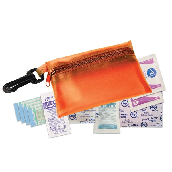 Mini First Aid Kit with Carabiner