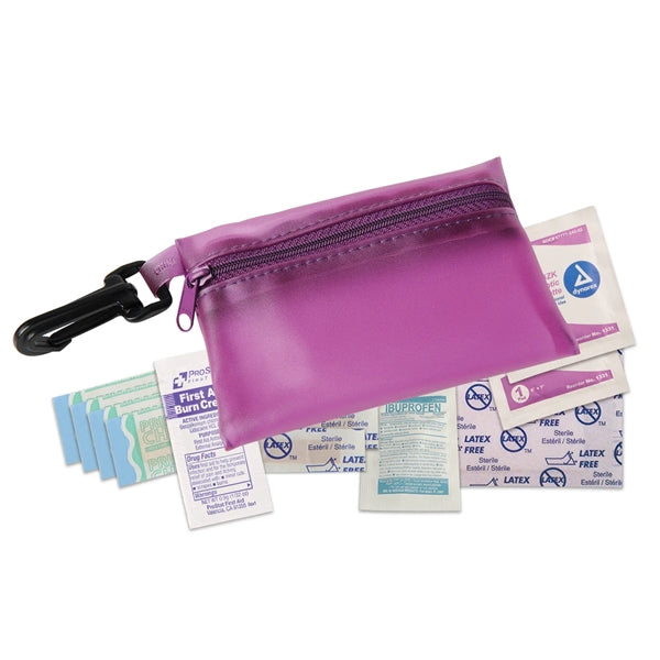 Mini First Aid Kit with Carabiner