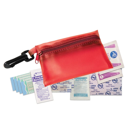 Mini First Aid Kit with Carabiner