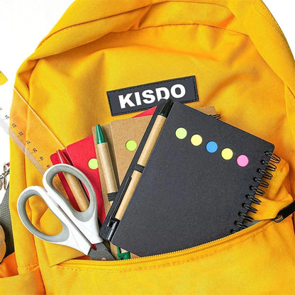Convenience Portable Lined Spiral Notebook With Notepad