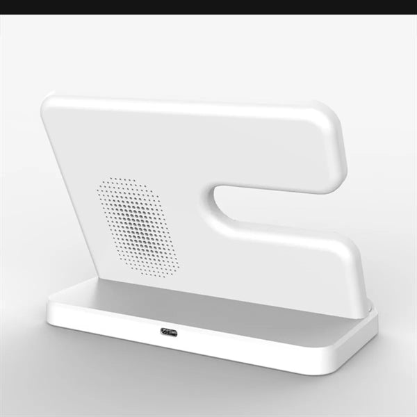 3 In 1 Dual Angle Fast Wireless Charging Stand For Samsung