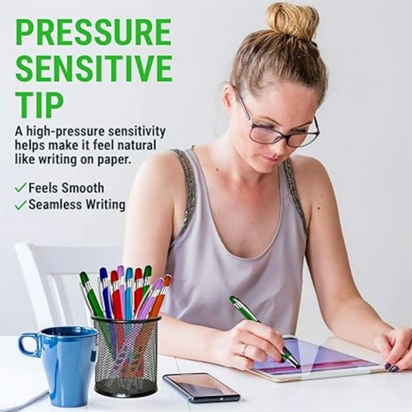 2-in-1 Stylus Pen&Ballpoint Writing Pens