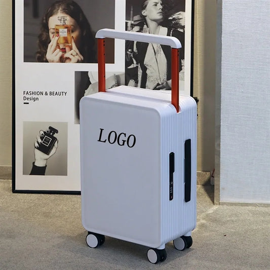 Carry On Luggage PC Hardshell Suitcase Wide Handle 20in