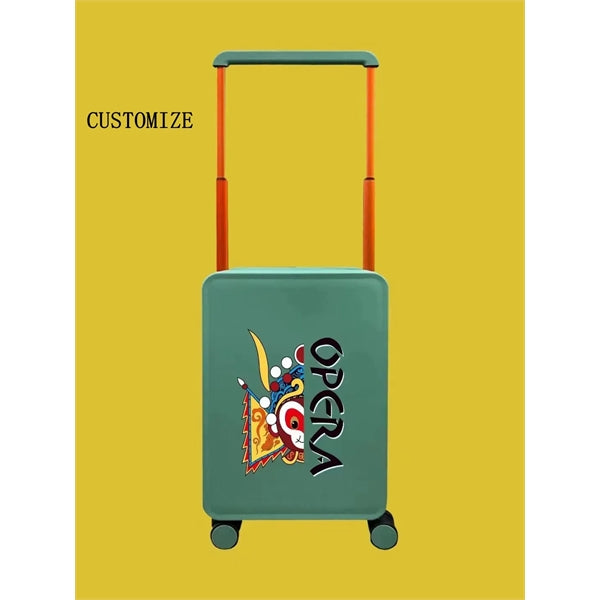 Carry On Luggage PC Hardshell Suitcase Wide Handle 20in