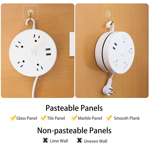 Pull-Out Power Strip