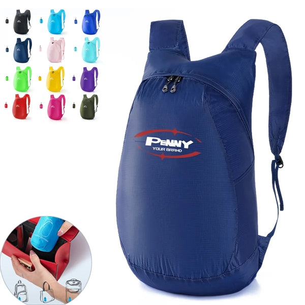 Foldable Waterproof Backpack Lightweight Camping Travel Bag