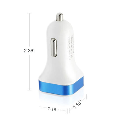 Portable Fast Charging Dual Smart Port USB Car Charger