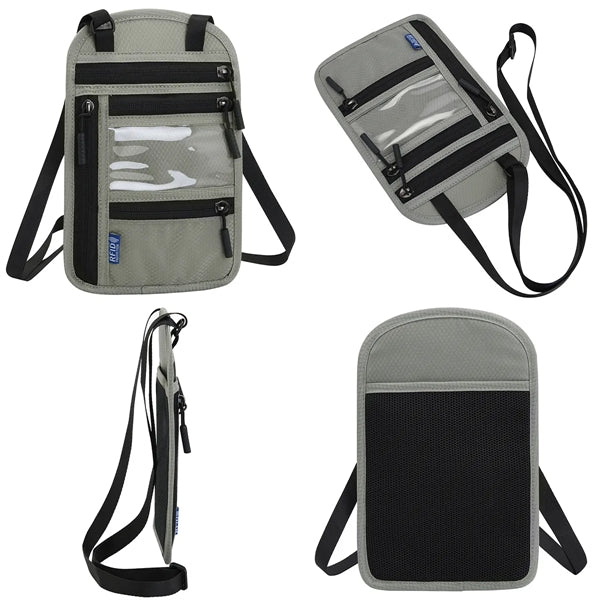 Travel Neck Wallet with RFID Blocking