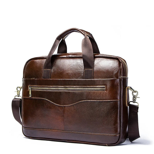 Genuine Leather Briefcase for Men