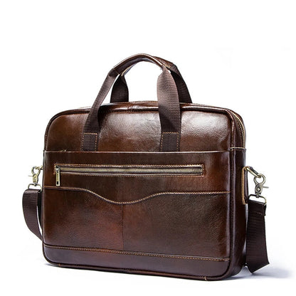 Genuine Leather Briefcase for Men
