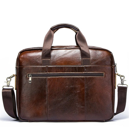 Genuine Leather Briefcase for Men