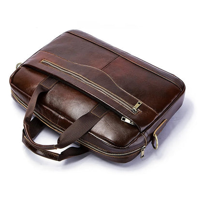 Genuine Leather Briefcase for Men