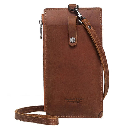 Cell Phone Case Wallet with Neck Lanyard