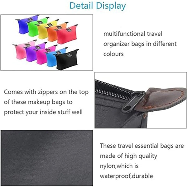 Multifunction Waterproof Dumpling Unique Cosmetic Bag