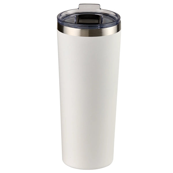 28 oz. Powder Coated Stainless Steel Travel Tumbler
