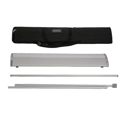 Retractable Banner Stand with Aluminum Frame 31.5" X 79"