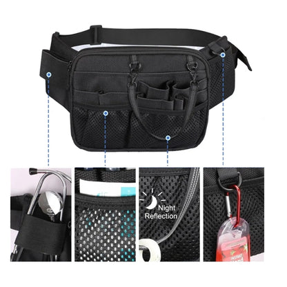 Multi Compartment Multifunctional Utility Nurse Fanny Pack