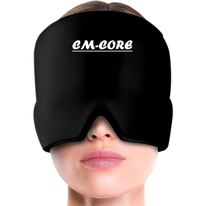 360 degree Migraine Relief Cap Hot Cold Gel Head Wrap