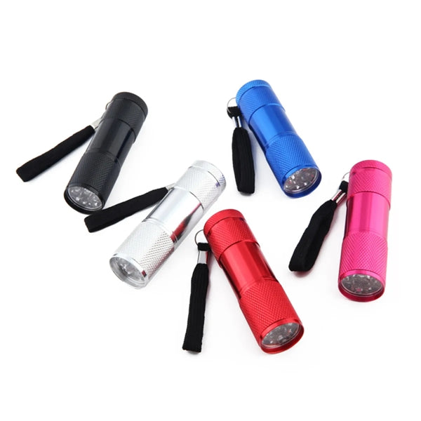 High Luminous Intensity Portable Ultra Violet Flashlight