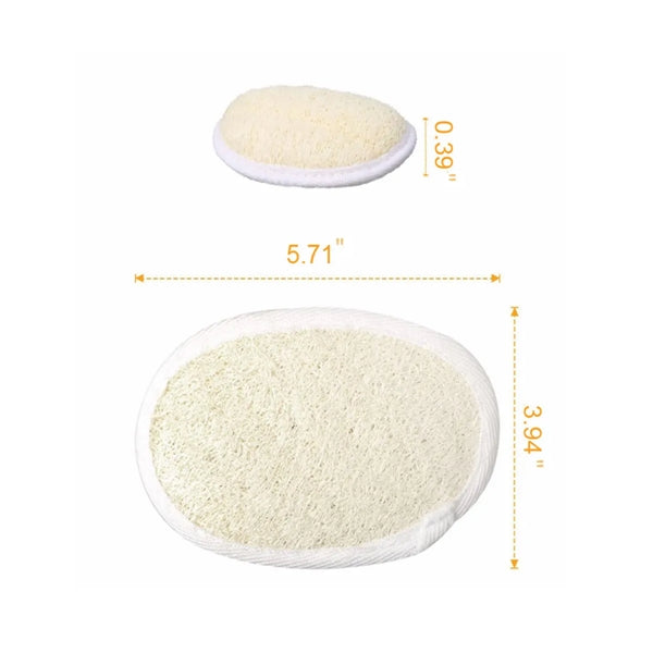 10 Soft Eco Friendly Biodegradable Loofah Bath Sponge