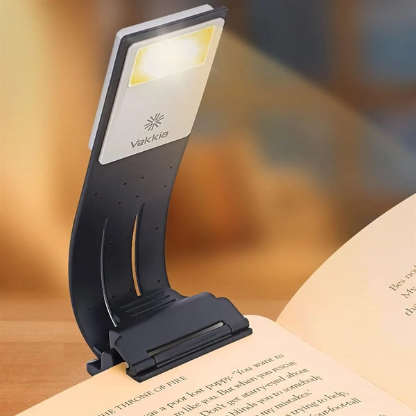 Built-in USB Cable Clip on Reading Bookmark Light
