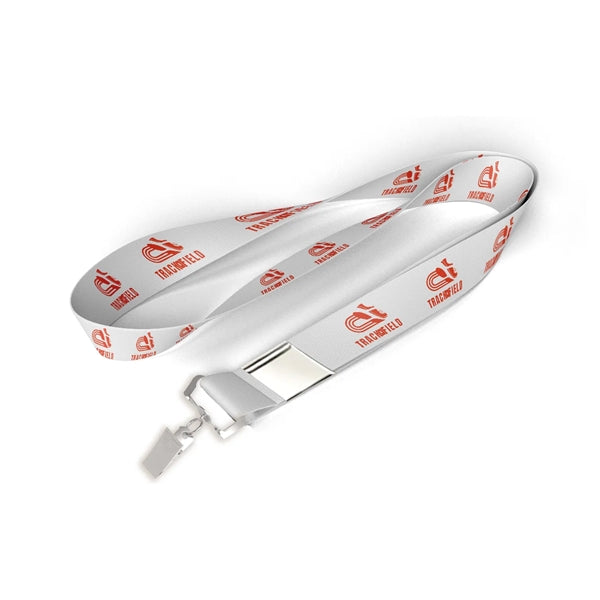 1/2" Price Saver Lanyard with Bull Dog Clip-A