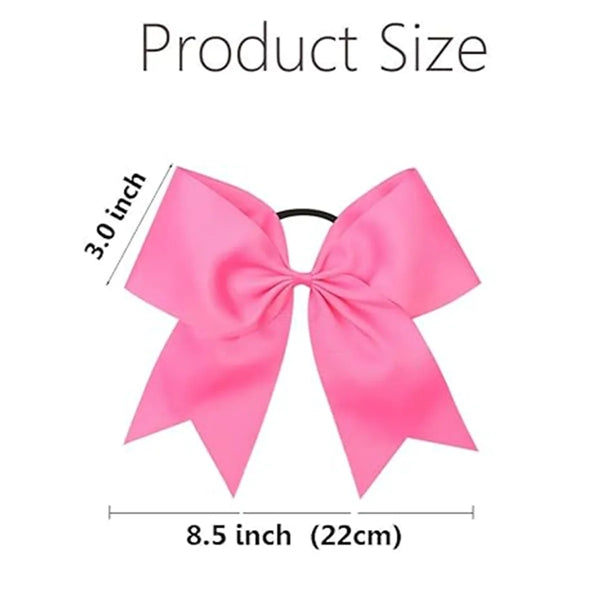 Large Fashionand Handmade Bowknot Elastic Hair Tie Bands