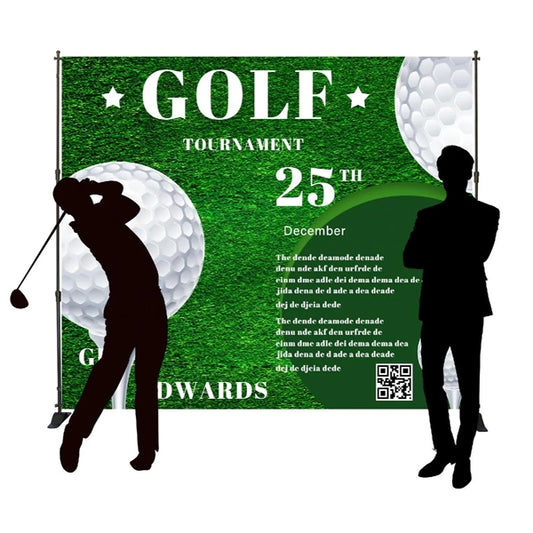 8' X 10' BACKDROP STEP AND REPEAT BANNER STAND