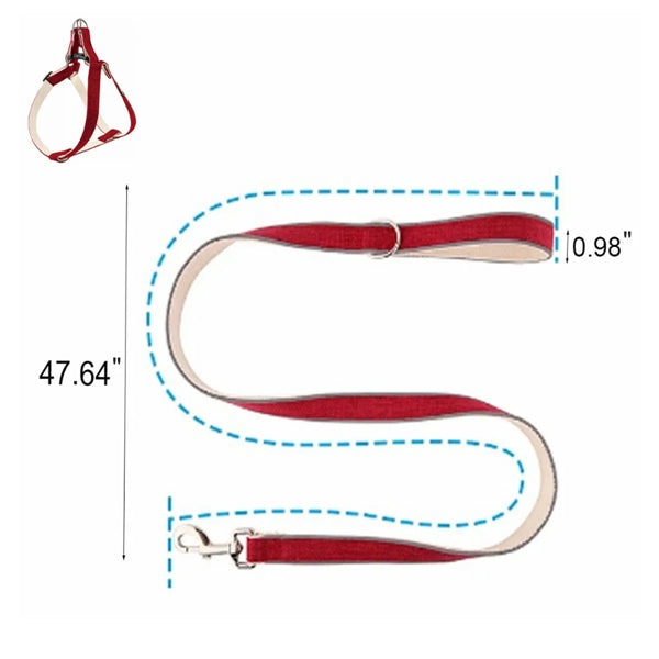 Light Eco-Friendly Hypoallergenic Natural Hemp Dog Leash
