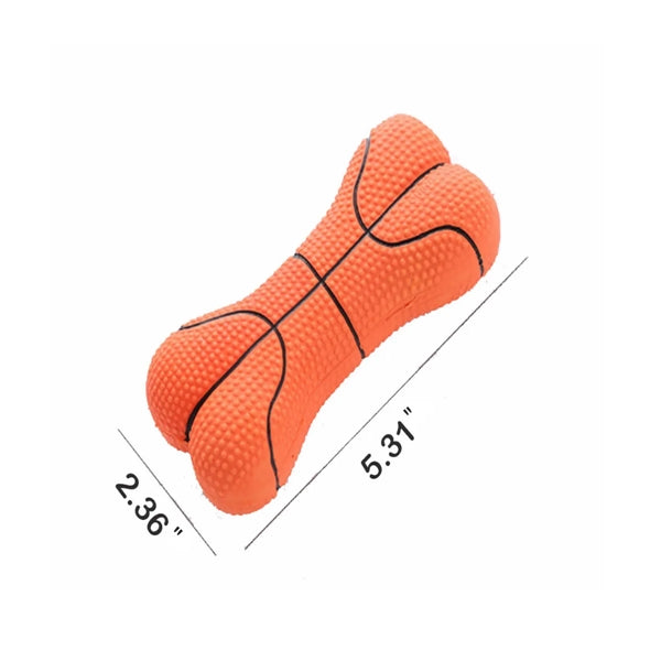 Durable Environmentally Friendly Latex Bone Dog Chew Toys