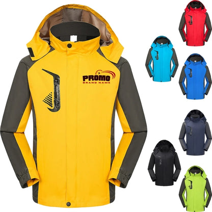 Windproof Multi Pockets Multifunctional Detachable  Jacket