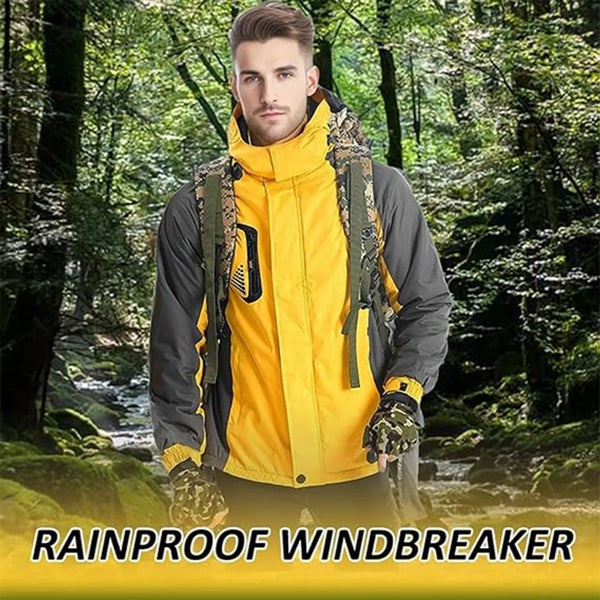 Windproof Multi Pockets Multifunctional Detachable  Jacket