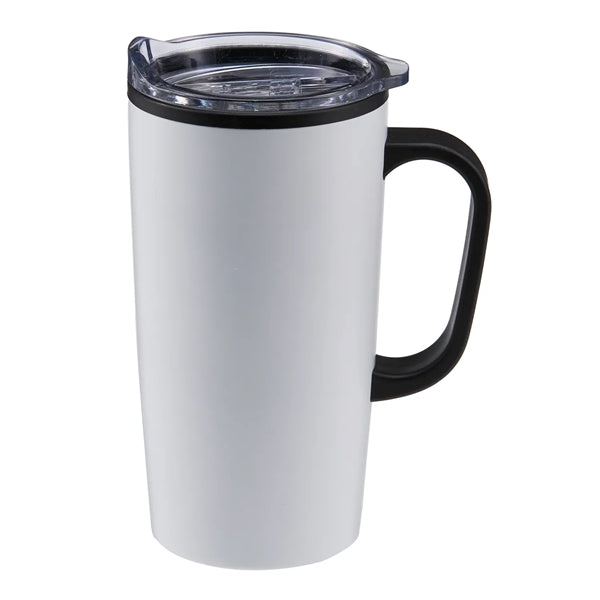 20 oz Stainless Steel Travel Mug with Handle