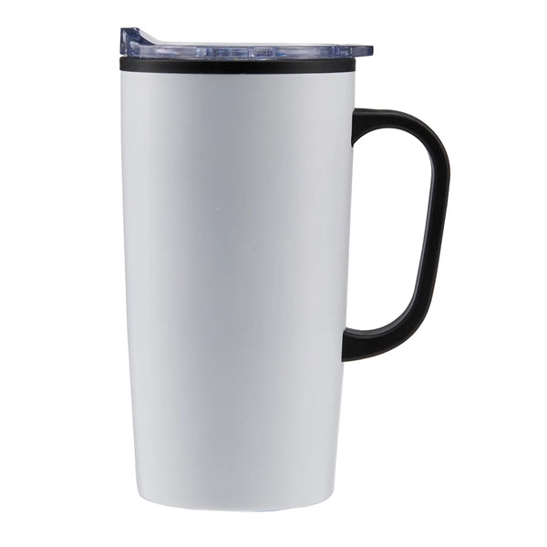 20 oz Stainless Steel Travel Mug with Handle