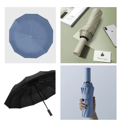 Portable Windproof Fully Automatic Folding Umbrella
