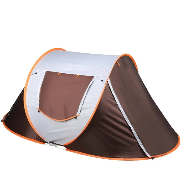 3-4 PERSON POP UP CAMPING TENT ( 97" x 57" x 43" )