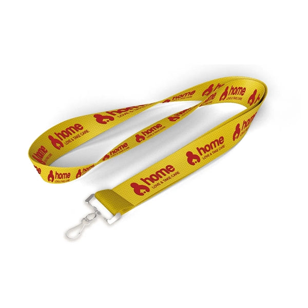 Polyester 3/4 inch Lanyard-B