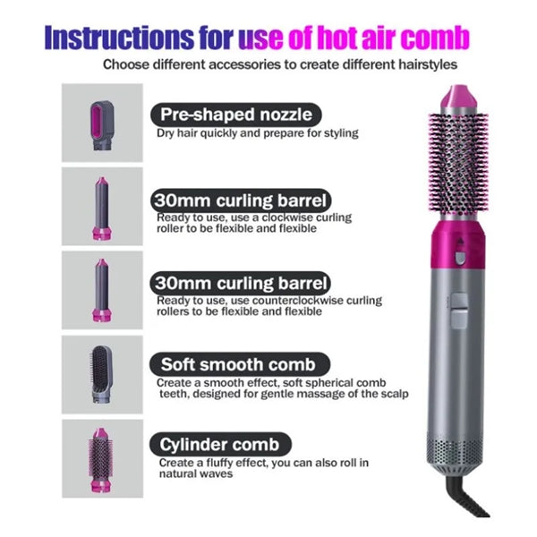 5 in 1 Professional Hair Styler